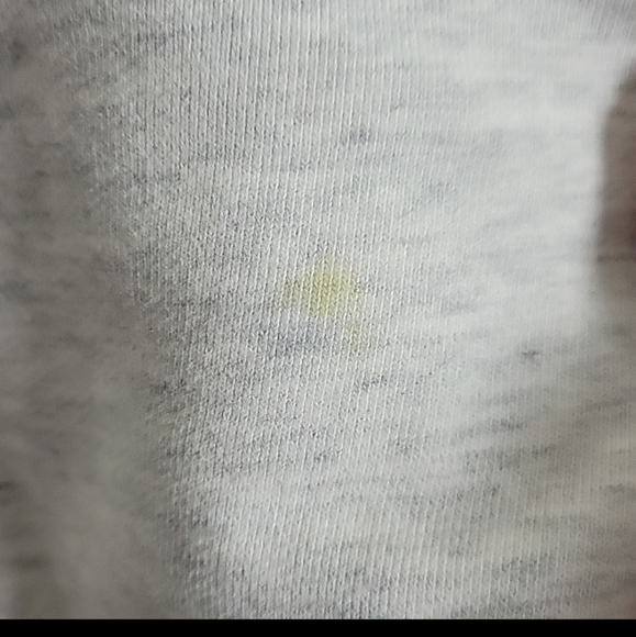 Nap Loungwear Gray Cotton Oversized Baggy Sweatshirt Drawstring Pocket M-L - Picture 2 of 8